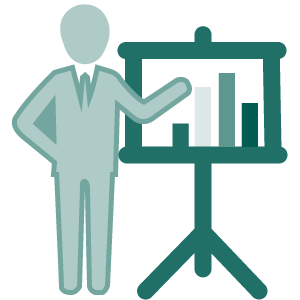 L'immagine rappresenta un grafico verde, ottima consulenza offre un servizio di Business Analysis per grandi o piccole aziende a Ravenna, Cesena, Pesaro e Trento